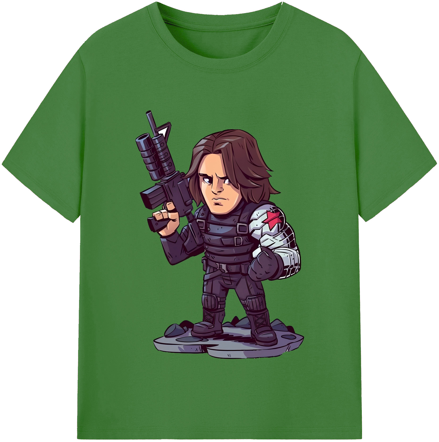 （画像用） アベンジャーズ The Avengers レディースカジュアルプリントTシャツ（綿100％）
